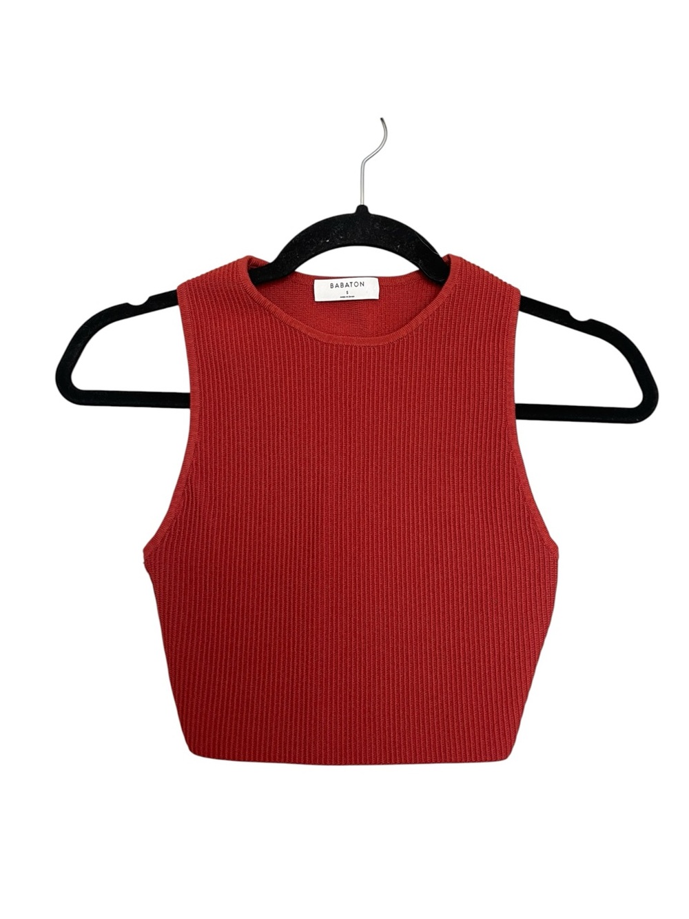 Babaton Ribbed Cropped Tank